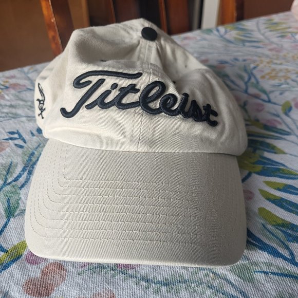 Titleist Accessories Titleist White Sox Khaki Adjustable Golf Hat